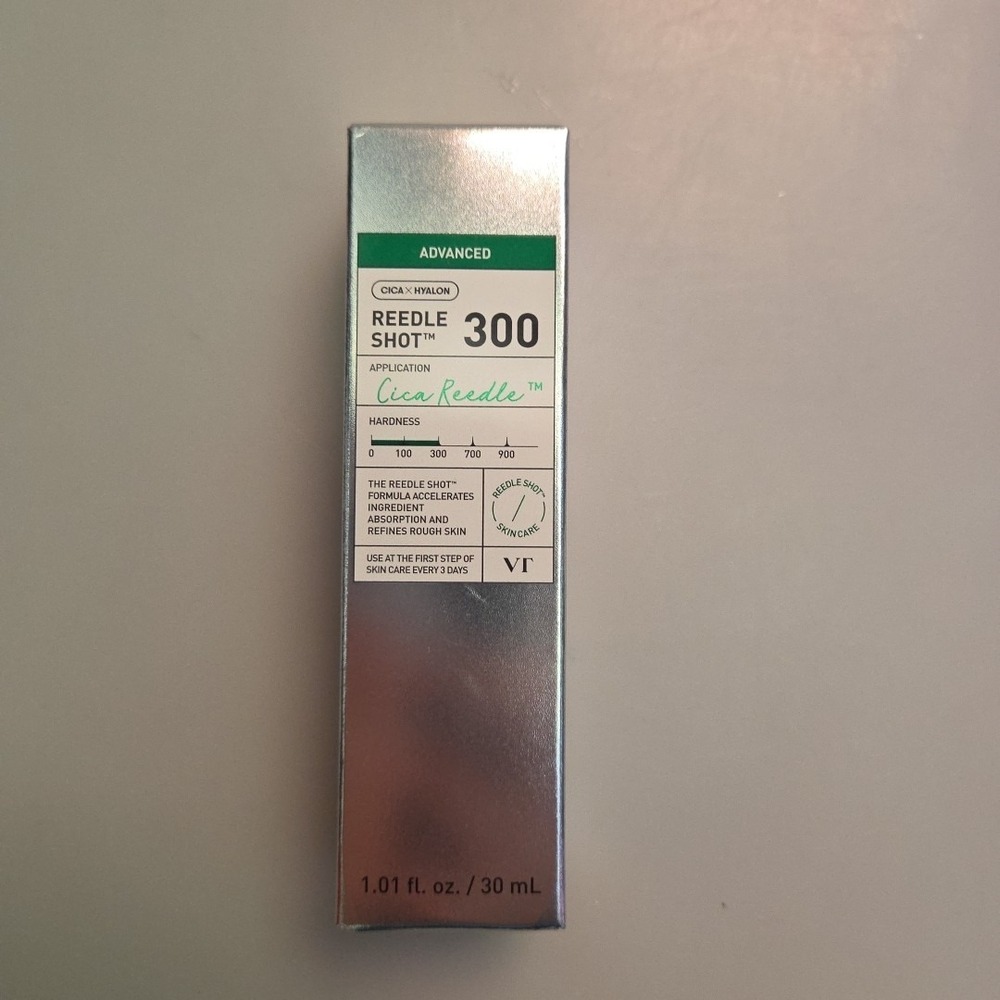 VT COSMETICS CICA Reedle Shot 300, Advanced Night Exosome,‎ Microneedling Serum